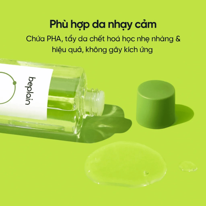 Beplain Mung Bean Balancing Toner dùng cho mọi loại da ngay cả làn da nhạy cảm. 